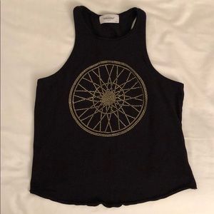 Rhinestone SoulCycle Wheel Tank